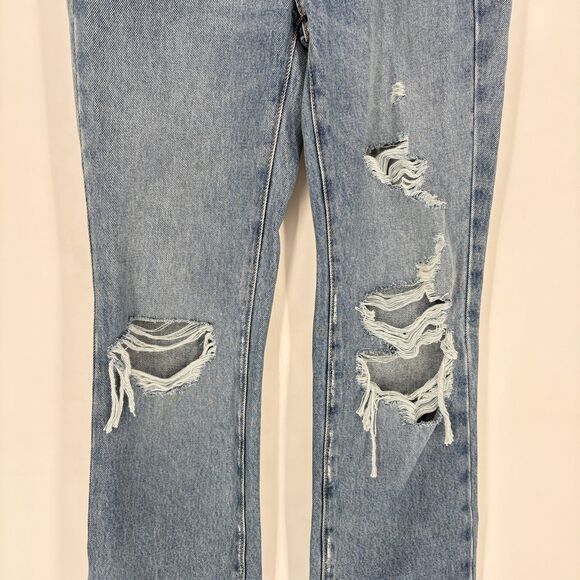 BDG Urban Outfitters High Rise Bootcut Distressed Jeans Women’s Size 24 - Picture 4 of 13